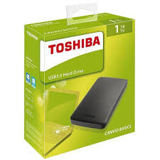 External Hard Drive - 1TB - Toshiba - Canvio Basic