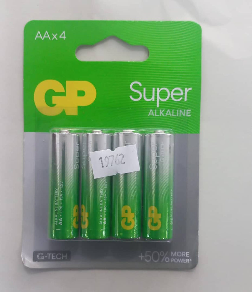 Battery - AA - GP - Super Alkaline - 4pcs