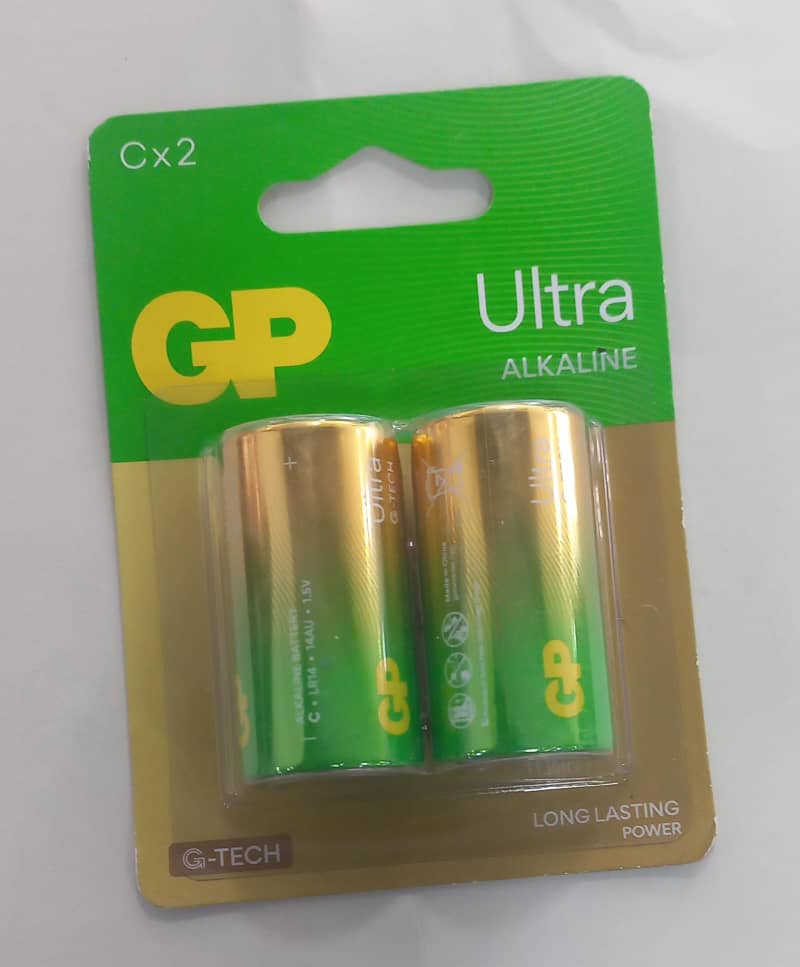 Battery - C - GP - Ultra Alkaline - 2pcs