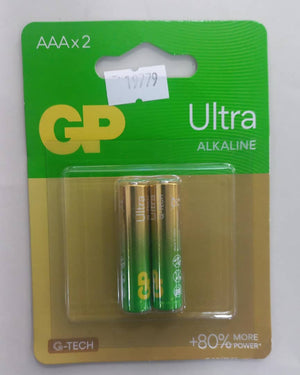 Battery - AAA - GP - Ultra Alkaline - 2pcs