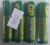 Battery - AA - GP - Greencell - 4pcs - Shrink Wrap