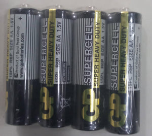 Battery - AA - GP - Supercell - 4pcs - Shrink Wrap