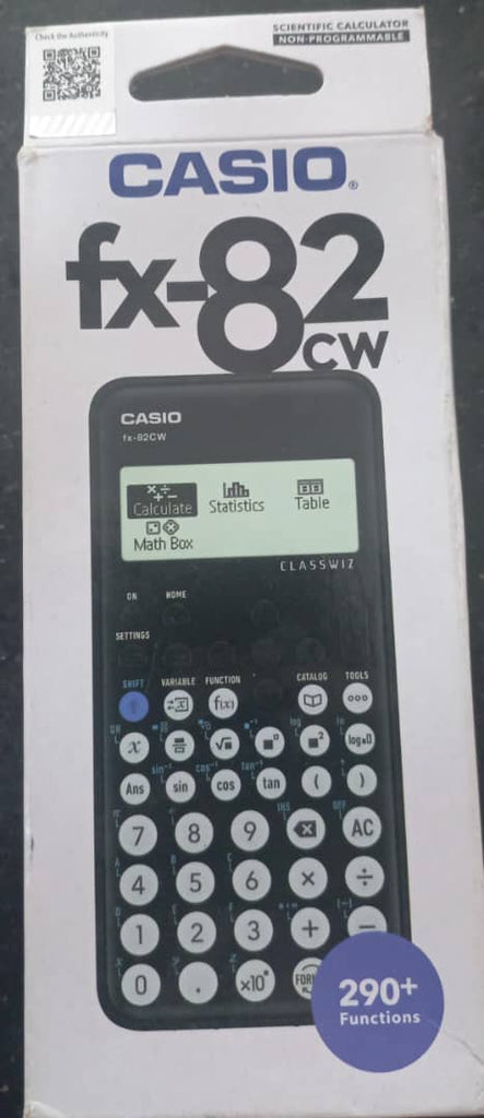 Calculator - Casio - Scientific - FX-82CW