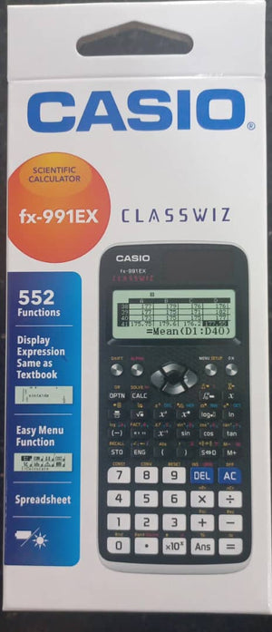 Calculator - Casio - Scientific - FX-991EX-BU