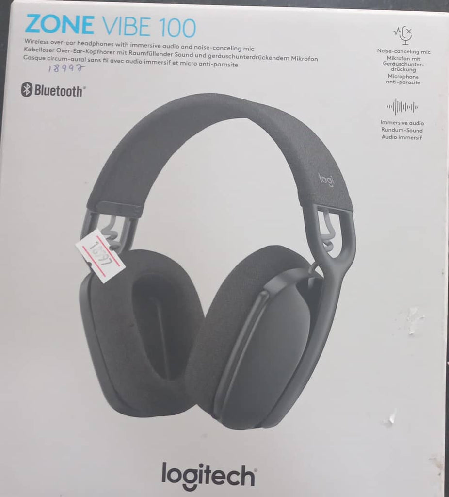 Headset - Logitech - Zone Vibe100 - Wireless