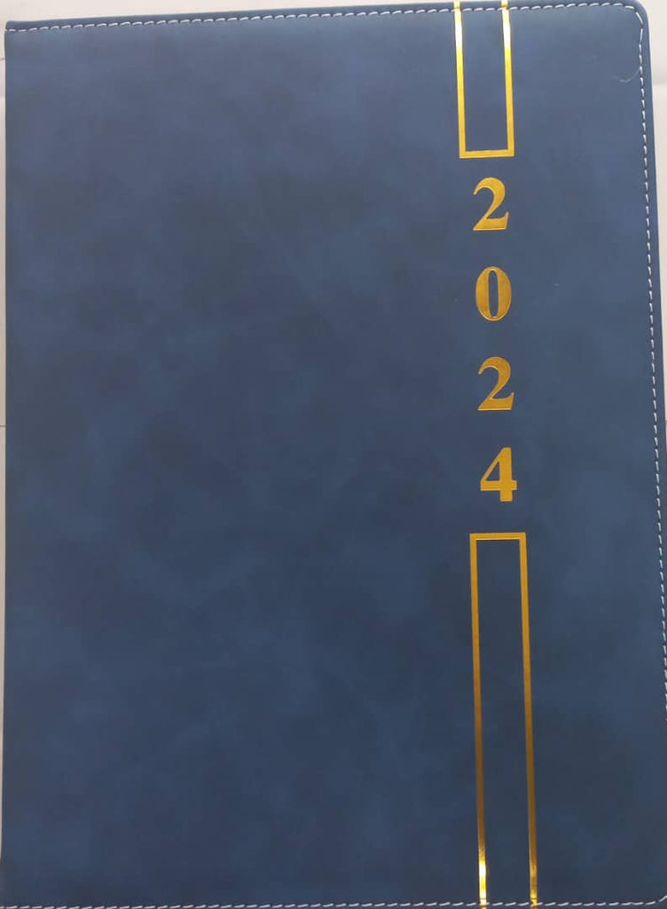 Diary - 2024 - B5 - Blue - Hard Cover