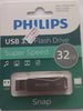Flash Drive - 32GB - Philips - Snap - Type C