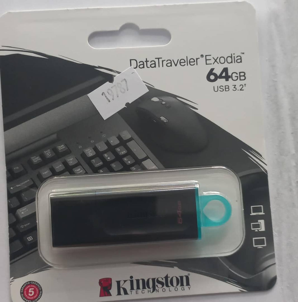 Flash Drive - 64GB - Kingston - USB - 3.2