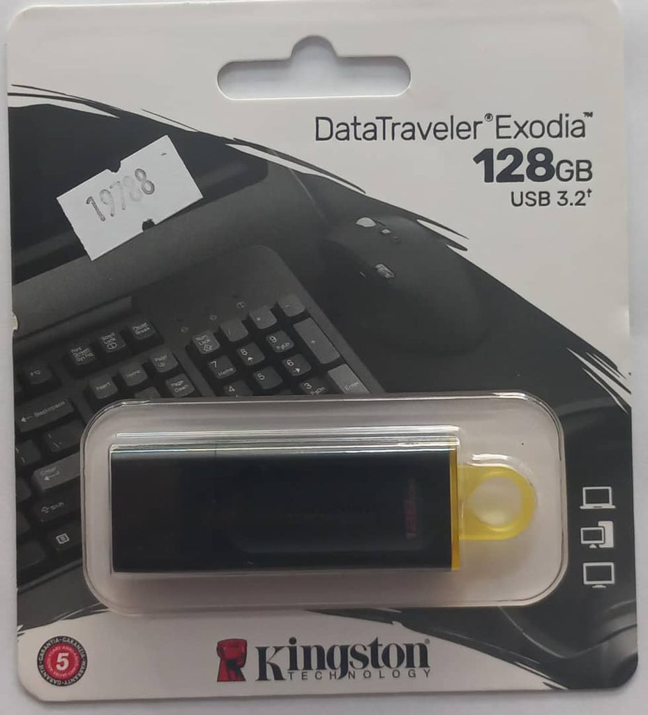 Flash Drive - 128GB - Kingston - USB - 3.2