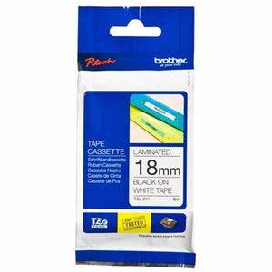Tape - Brother - Tze-241 - 18mmx8m - Black/White