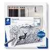 Charcoal Art Pencil - 12pcs Set - Staedtler