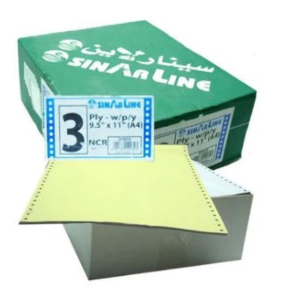Computer Paper - A4 - 3 part - Sinarline