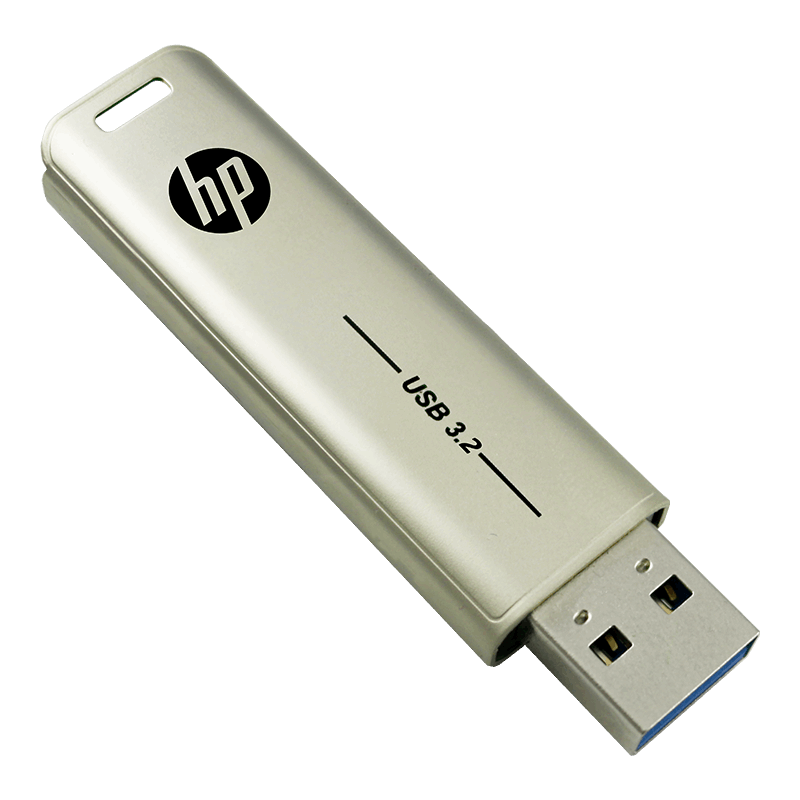 Flash Drive - 64GB - HP - Metal - x796w - 3.2