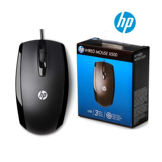 Mouse - HP - Wired - X500