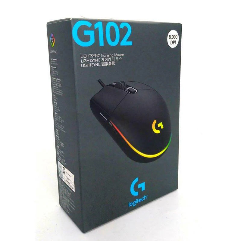 Mouse - Logitech - Wired - G102