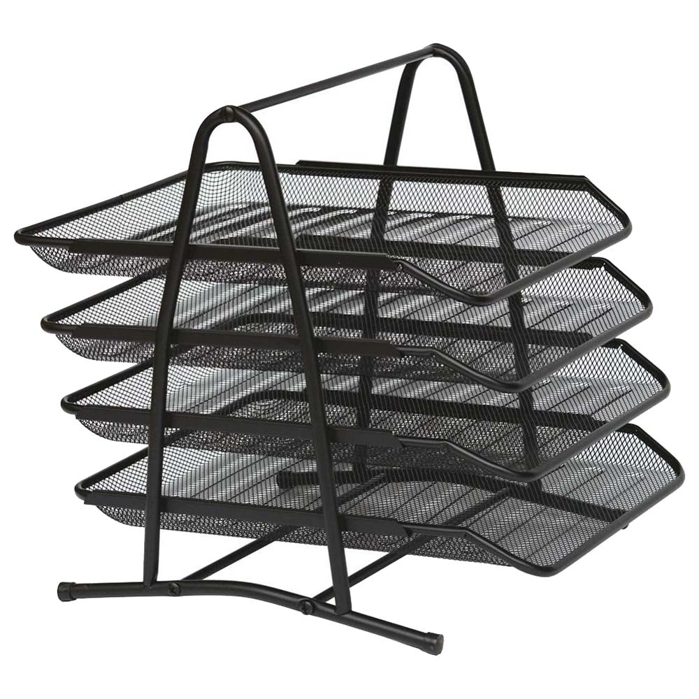 Tray - 4 Tier - Metal - Mesh - Maxi