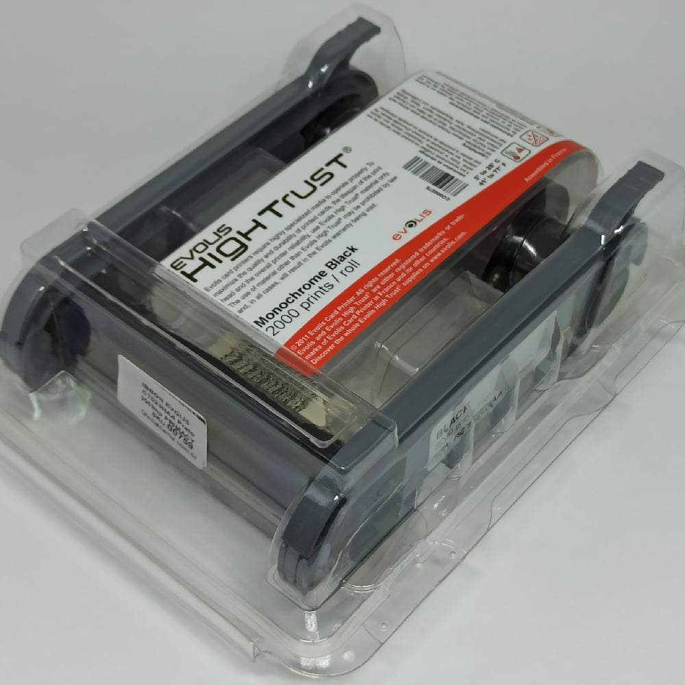 Ribbon evolis black 2000 prints (RCT023NAA)