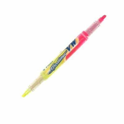 Highlighter - Pilot - 2 In 1 - Yellow/Pink - Spotliter