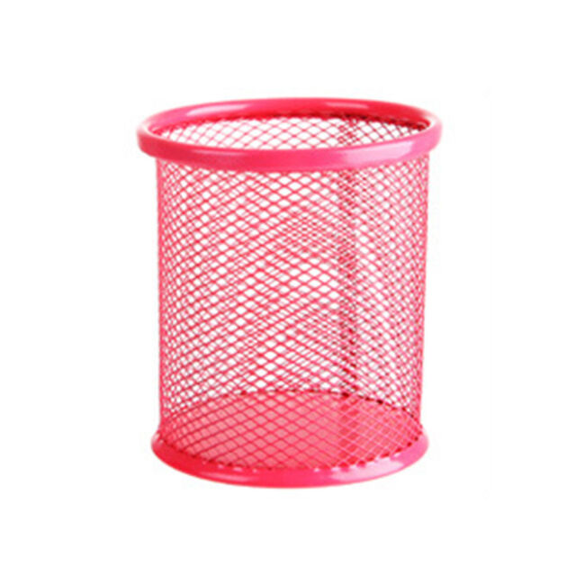 Pen Holder - Wire - Round - Foska - Pink - HY5802