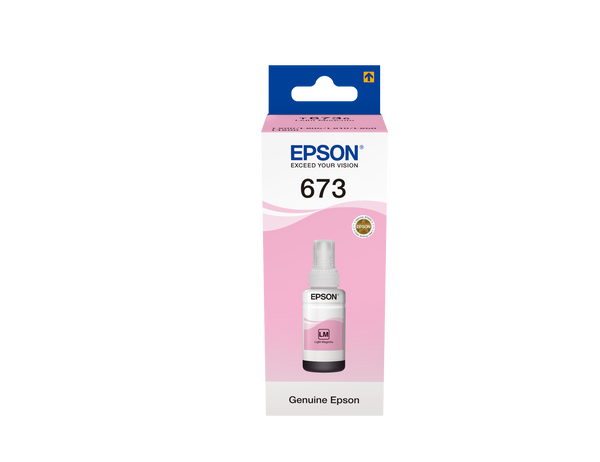 Ink - Bottle - Epson - T-6736 - Light Magenta-70ml