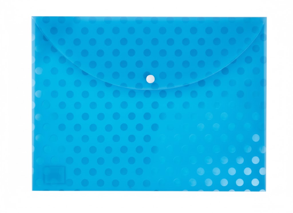 My Clear Bag - A4 - Clipp - Blue - CP-FT10018
