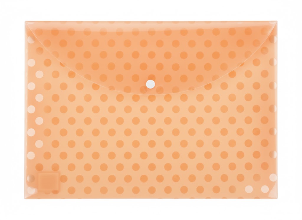 My Clear Bag - A4 - Clipp - Peach - CP-FT10018