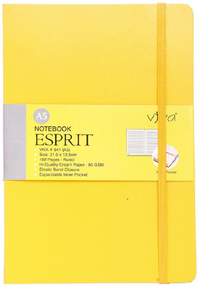 Note Book - A5 - Viva - Esprit - Yellow -MX-V-641 - Viva