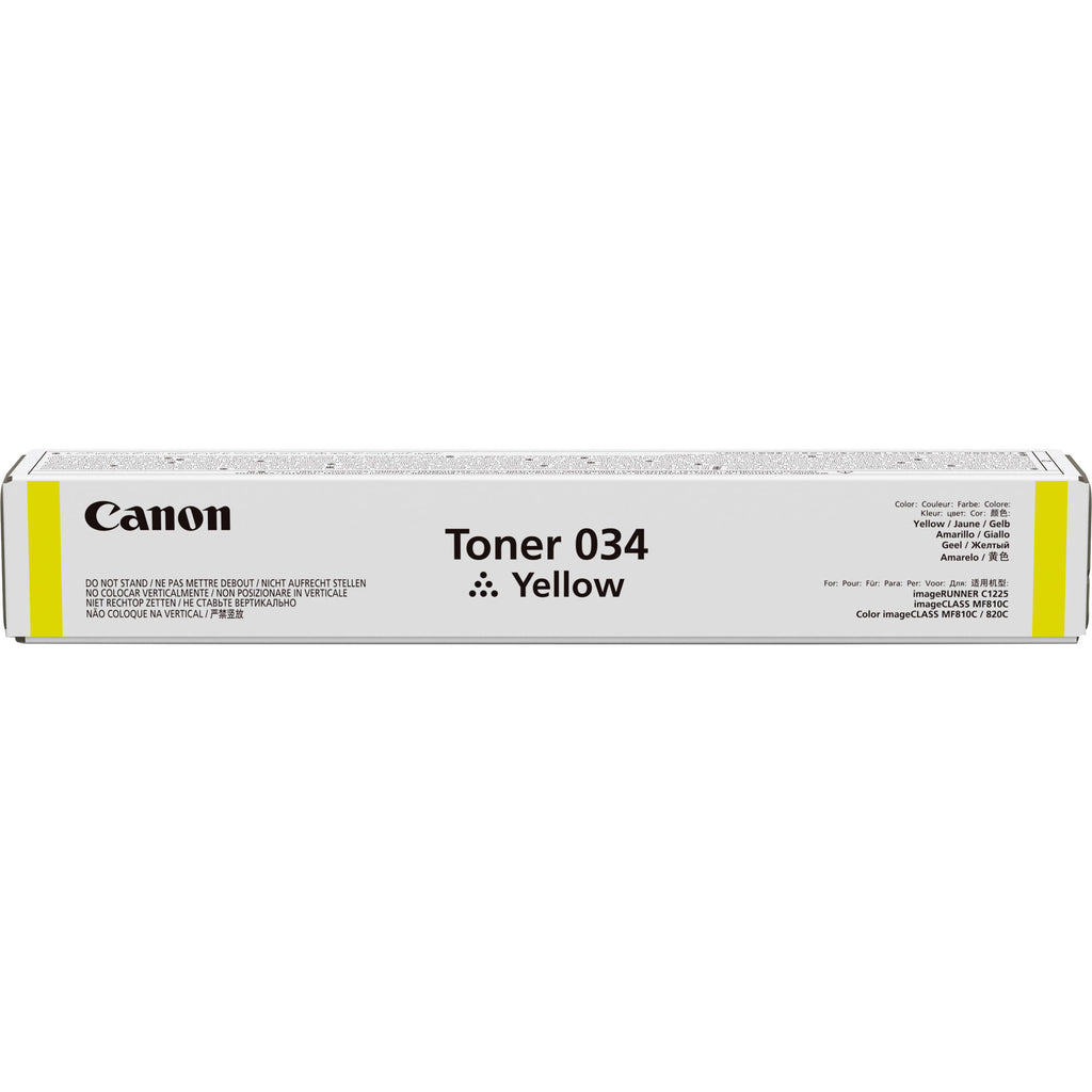 Toner - Canon - 034 - Yellow