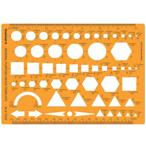 Stencil - General Purpose - Isomars - Art#1033i