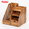 Desk Organizer - Foska - Wooden - ZM2004