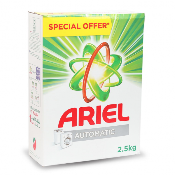 Ariel powder 2.5 kg Masuminprintways Store