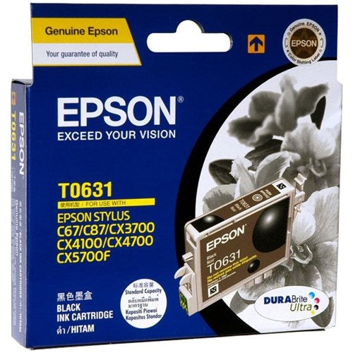 Epson cartridge black T-0631