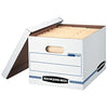 Archieve Box - White - Bankers Box - with Cover