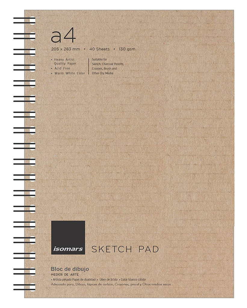 Pad - Sketch - A4 - Isomars - Art#SSP-A4