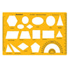 Stencil - Geometrical Shapes - Isomars - Art#6047M