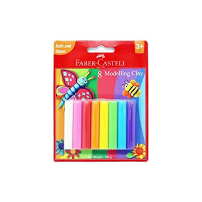 Clay - Moulding - 8 Color - Faber Castell - 120891