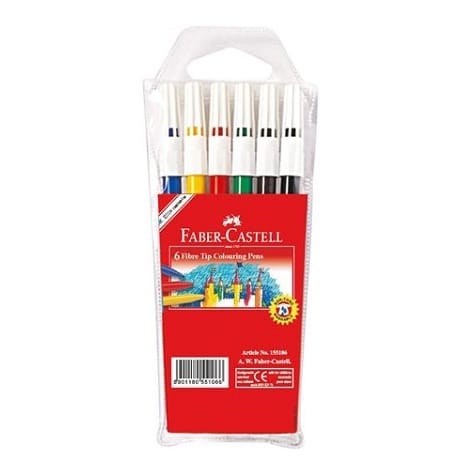 Sketch Pen - Faber Castell - 6 Pcs Set - 155106