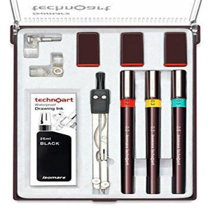 Drawing Pen - 3 Pens Set - Technoart - Isomars