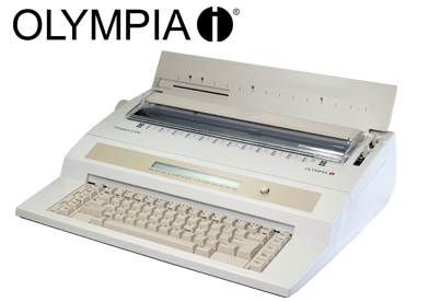 Typewriter electric olympia