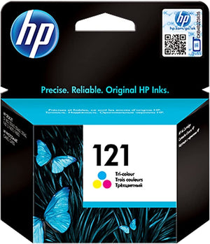 Cartridge - HP - 121 - Tricolor - CC-643HE