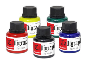 Calligraphy Ink - Burgundy - Isomars - 35ml