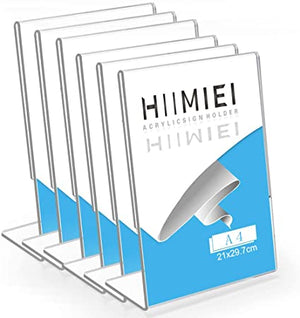 Acrylic - Image - Stand - A5 - 14.8x21cm - T Shape