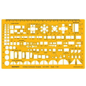 Stencil - Combination - Isomars - Art#1896M