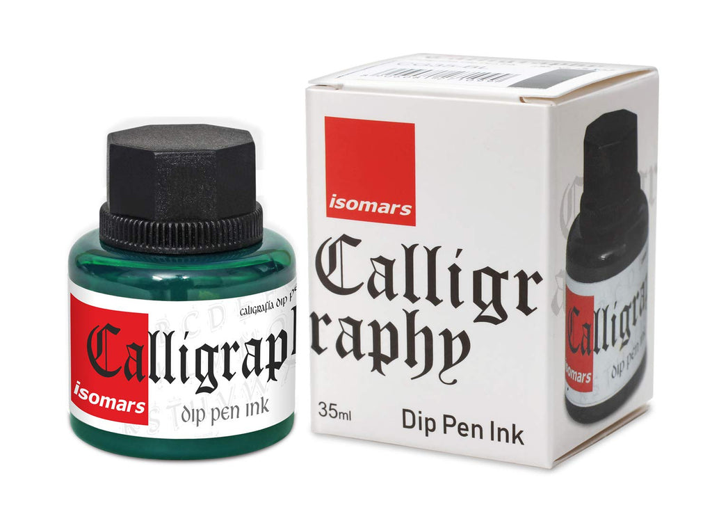 Calligraphy Ink - Green - Isomars - 35ml