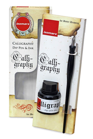 Dip Pen Holder Set - Isomars - Art#DPI710