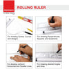Ruler - 12'' - Isomars - Folding - Art#FDR30
