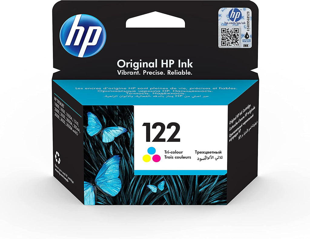 Cartridge - HP - 122 - Tricolor - C-562HE - Jan22