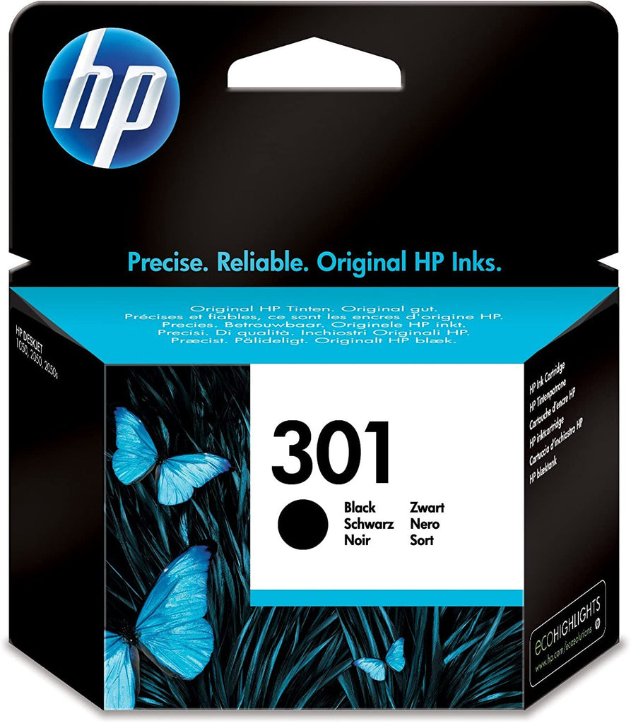 Cartridge - HP - 301 - Black - CH-561EE