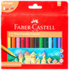Crayon - 12 color - Grip Erasable - Faber-Castell