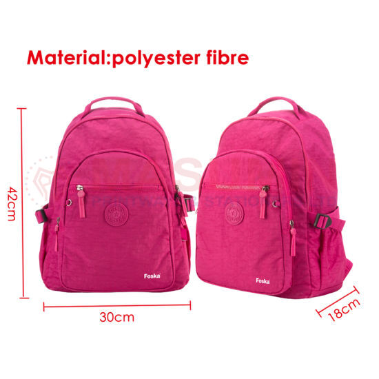 Bag - School - Foska - Pink - SB1037